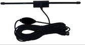 Antenne DVB-T actieve binnenruit plak Logic CarTV