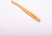 Bamboe tandenborstel (wit) - Bamboo toothbrush (white) - soft brush - ecological