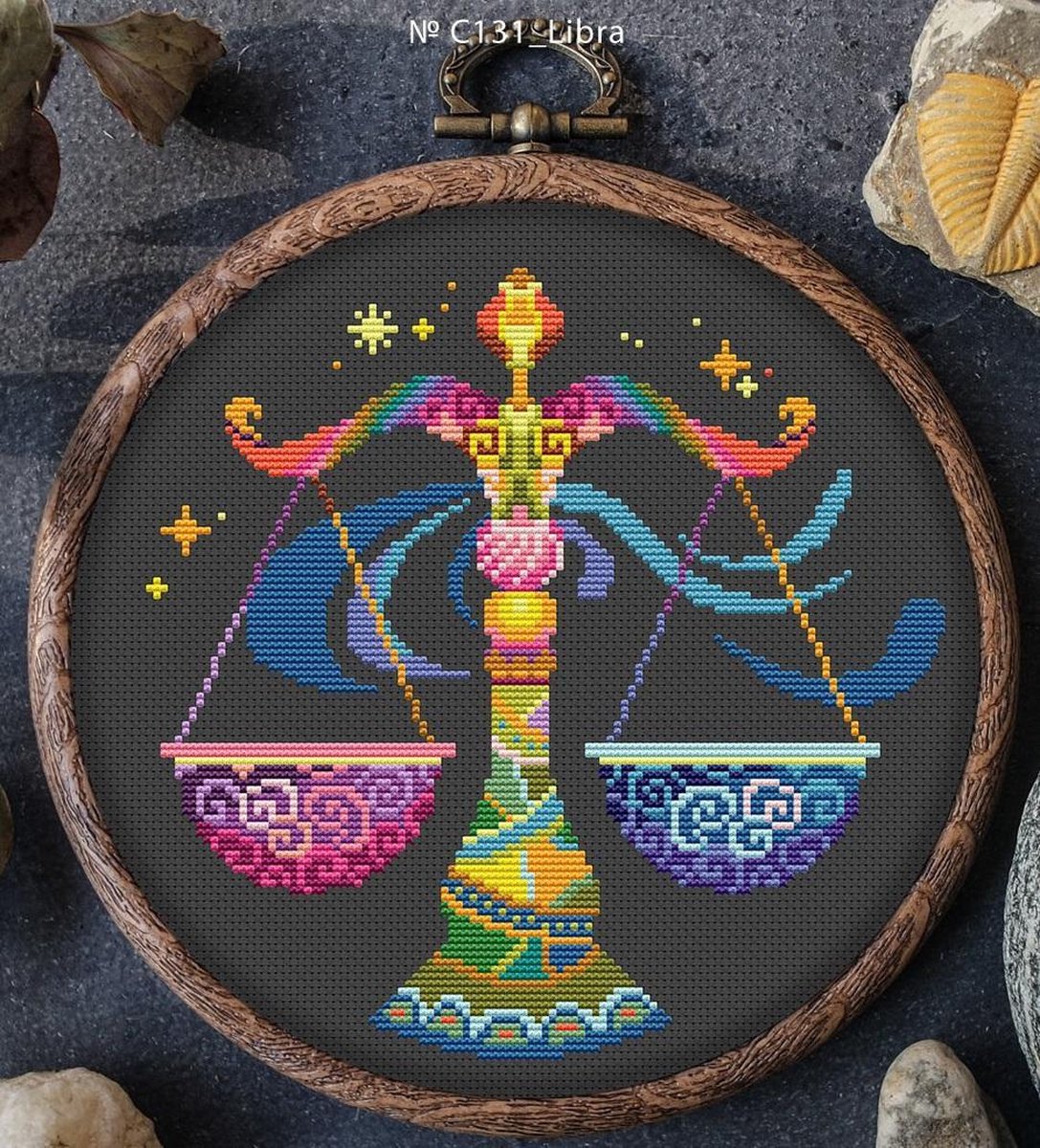 BORDUURPAKKET MANDALA STERRENBEELD WEEGSCHAAL