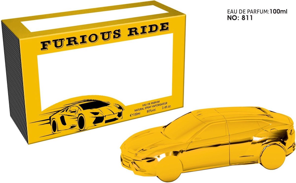 Furious Ride gold Eau de Parfum 100 ml by Tiverton