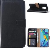 Huawei Mate 30 Lite - Bookcase Zwart - portemonee hoesje