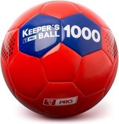 Keeper trainingsbal  - Voetbal - 1000 gram - Rood/Blauw