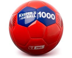 Keeper trainingsbal  - Voetbal - 1000 gram - Rood/Blauw