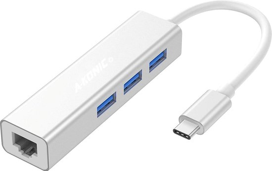 Utilisez l'adaptateur USB-C vers Ethernet et USB 3.0 pour Surface