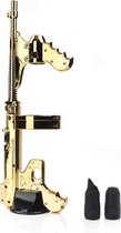 Champagne gun - Champagne geweer pistool - Luxe champagne gadget - goud