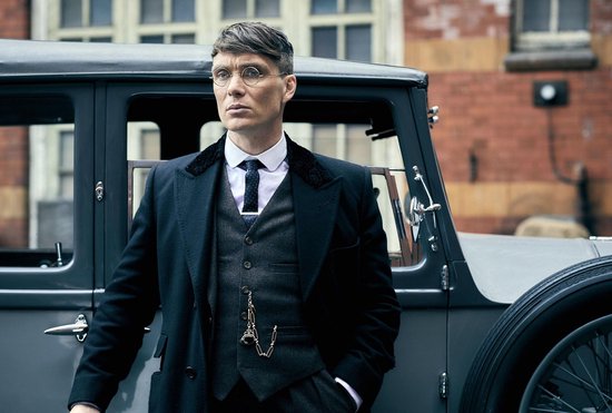✓ Peaky Blinders • Tommy Shelby Business Canvas 90x60 cm • Impression photo  sur toile... | bol.com