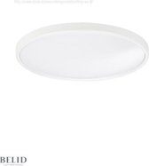 Slim  badkamerplafondlamp Wit D430 mm met mini bewegingssensor