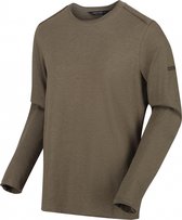 Regatta Longsleeve Karter Ii Heren Katoen/polyester Legergroen Mt L