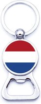Akyol - Nederland flesopener sleutelhanger – Nederland – Holland – Dutch – geschenk – cadeau – gift – kado – verjaardag – Netherlands – Amsterdam – land – vlag – Europa