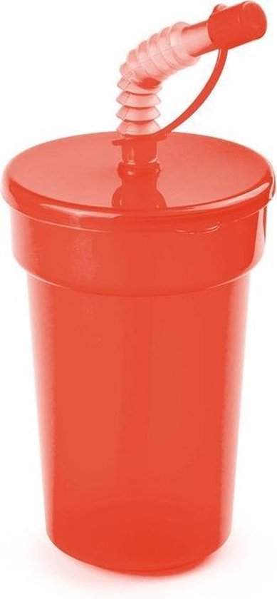 S&S-Shop 10 plastic drinkbekers 0,4 l zwart | herbruikbare drinkbeker | beker | feestbeker | herbruikbare beker | kunststof beker