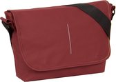 New-Rebels® Mart Shoulderbag A4 Flapover Burgundy Rood VIII | Schoudertas