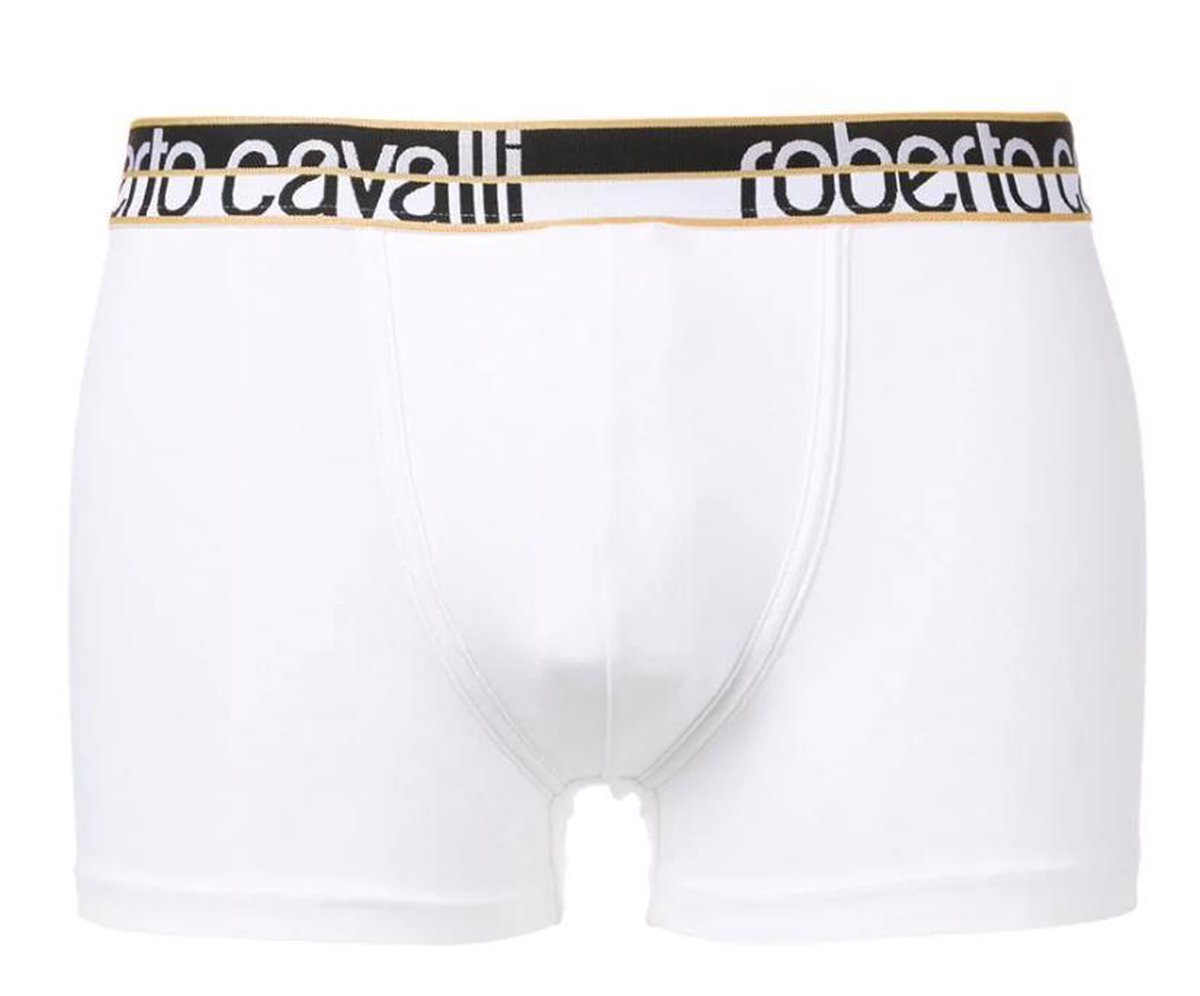 Roberto Cavalli boxer - onderbroek - heren - 2 pack - wit - M | bol.com