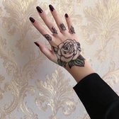 Livlifey tijdelijke hand arm en voet tattoo- Fake tattoo- 2 stuks- Waterproef-voor vrouwen en mannen