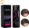 Sevich Hair Vibers - Premium Haarpoeder - Hair Building Fibers - Keratine Haarvezels - Haarverdikker - Volume Poeder - Camoufleert Kale en Dunne Plekken - Uitgroei - Haaruitval - Donkerbruin Haar + Hairline Optimizer Kam Cadeau