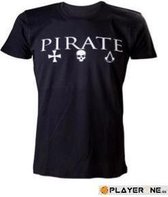 Assassin's Creed Black Flag - Male Crewneck T-Shirt 'Pirate' - S