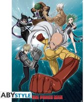 ONE PUNCH MAN - Poster 91X61 - Groupe