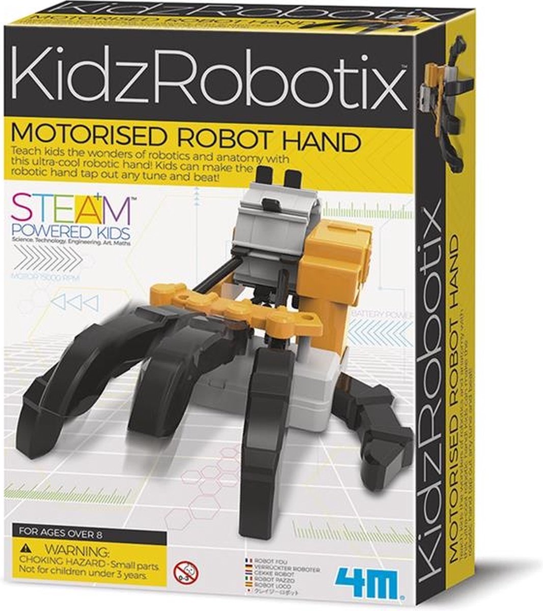 4M Motorisierte Roboter Hand - KidzRobotix retail