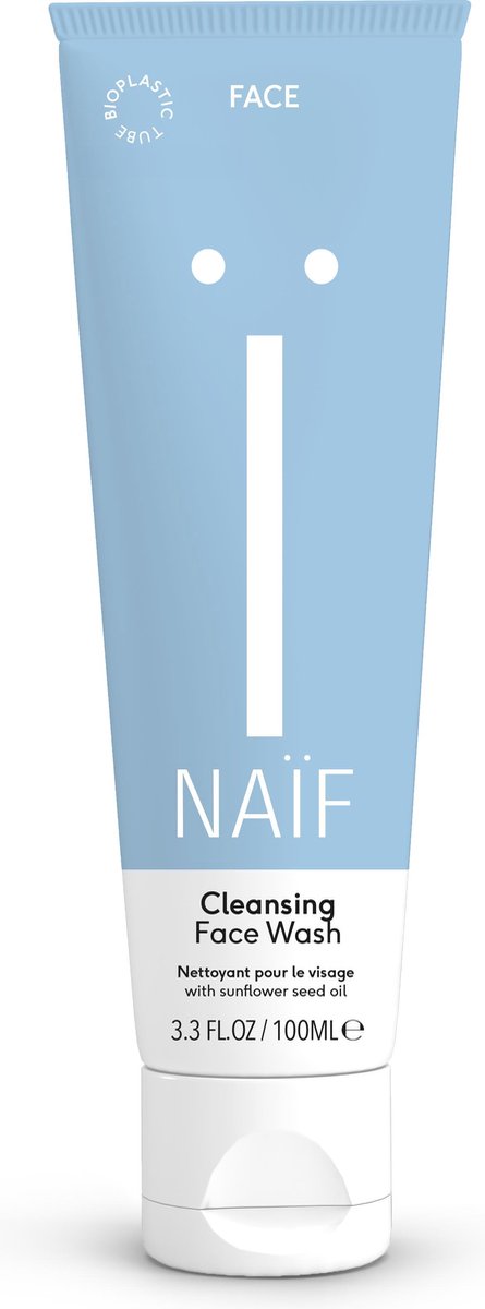Naïf Gezichtsreiniger - Face Wash 100ml - Gezichtsverzorging - met Natuurlijke Ingrediënten