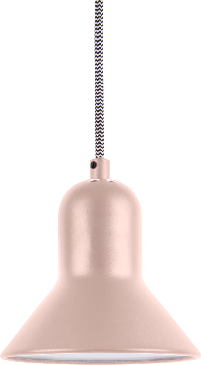 Leitmotiv Slender - Hanglamp - IJzer - Ø13,5 x 14,5 cm - Roze