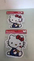 Hello kitty muurstickers (twee stuks)