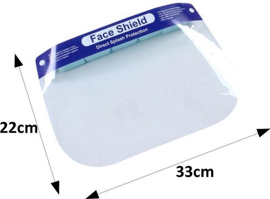 Spatmasker - Herbruikbaar - Comfortabel - Geschikt voor brildragers - 1 stuks