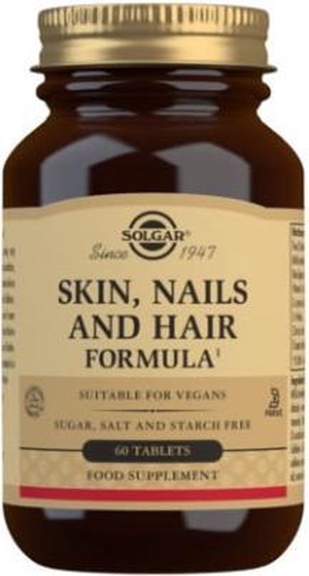Beeldhouwer Meer dan wat dan ook Een centrale tool die een belangrijke rol speelt Solgar Vitamins - Skin, Nails and Hair Formula | bol.com