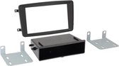 2-DIN paneel Mercedes Benz C-Klasse W203 / CLK C209 / Vito V639 2000-2004 zwart
