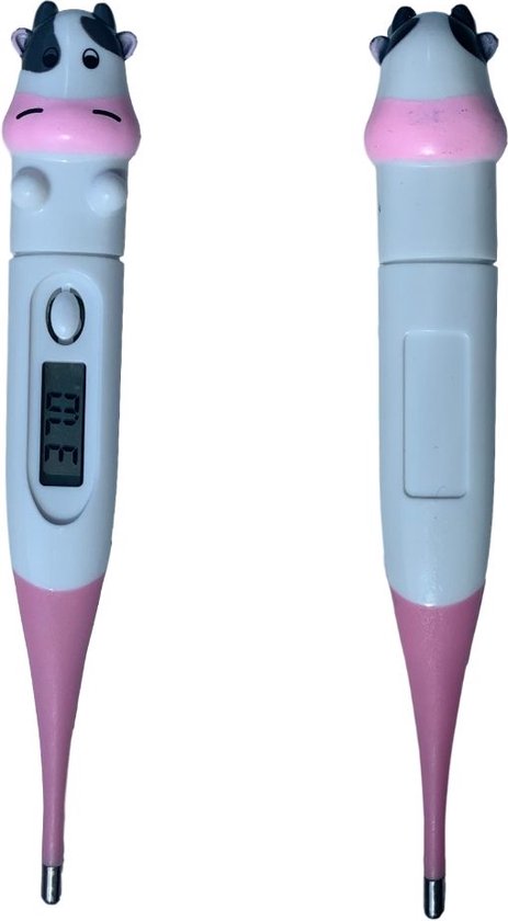 Thermometer digitaal Koe - voor kinderen - flexibel - lichaam - Orange85