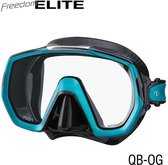 TUSA Snorkelmasker Duikbril Freedom Elite M1003QB -OG - zwart/groen