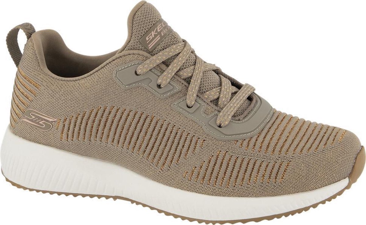 skechers Taupe sneaker glitter - Maat 37 | bol.com