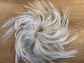 Hair Bun XXL Messy Bun wit/blond Knot Haarstuk Extensions 85gram Ø20cm Monofibre