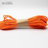 10 meter Gekleurde Elastiek koord 2mm voor het maken van o.a. maskers, kleur oranje