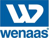 Wenaas - Dubbelpak T-shirt heren V-hals - 100% gekamde katoen 145 gr/m2 - 35012 Zwart