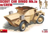 MiniArt Scout Car Dingo Mk. 1a w/Crew + Ammo by Mig lijm