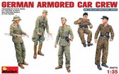 MiniArt German Armored Car Crew + Ammo by Mig lijm