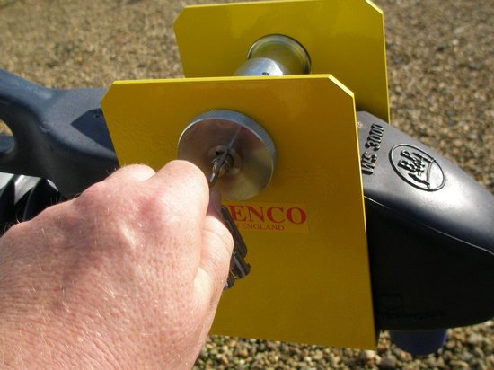 Milenco Heavy Duty WS3000 Koppelingslot - SCM keurmerk - Staal van Mi — afbeelding 5