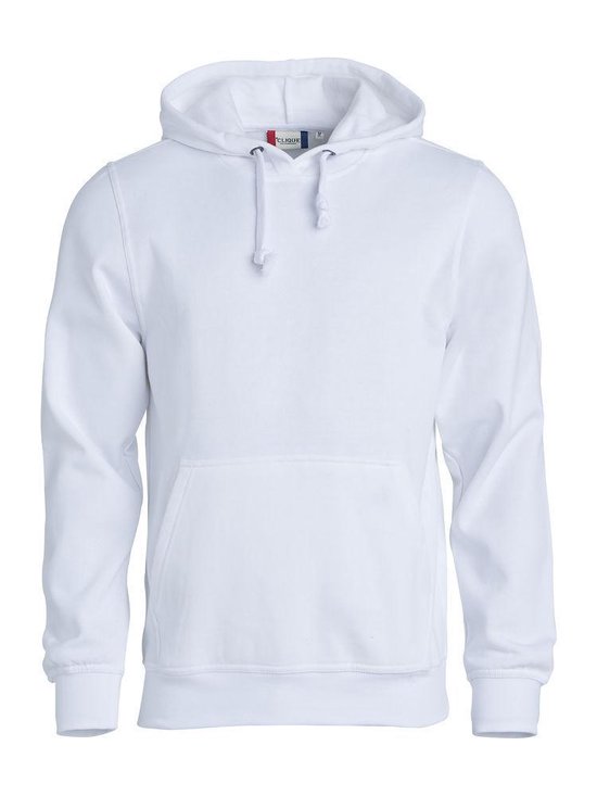 Clique Basic Hoody 021031 - Wit - S