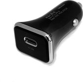 NÖRDIC CARC-N1006 Snelle Autolader 18W met USB A-poort, zwart