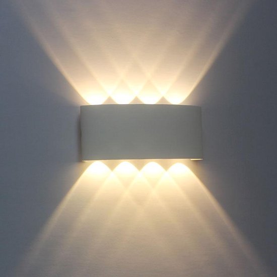 Triviaal beroemd Maakte zich klaar LED Wandlamp Binnen & Buiten Verlichting - Ovaal - LED Lamp -  Tuinverlichting -... | bol.com