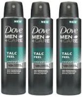 Dove Deospray Men + Care Talc Feel - 3 x 150 ml