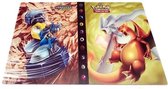 Pokémon verzamelmap Reshiram & Charizard met Lucario & Melmetal - Plek voor 240 Pokémon kaarten (Map / Portfolio)