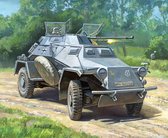 Zvezda - Sd.kfz.222 Armored Car (Zve6157) - modelbouwsets, hobbybouwspeelgoed voor kinderen, modelverf en accessoires