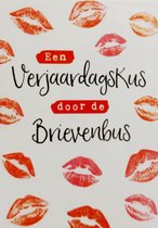 Wenskaart - Samen Sterk - 023 - Verjaardagskus door de brievenbus