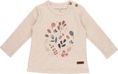 Little Dutch Baby T-shirt Lange Mouwen - Blaadjes en Bloemen - Maat 62