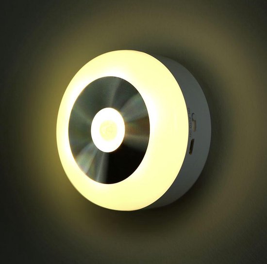 Peerlights - Lampe LED sans fil - Commande tactile - Lumière chaude -  Applique sans