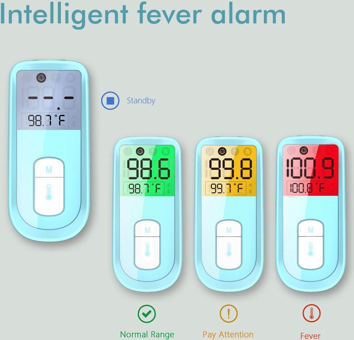 Mosen® Thermometer Baby Thermometer Lichaam infrarood