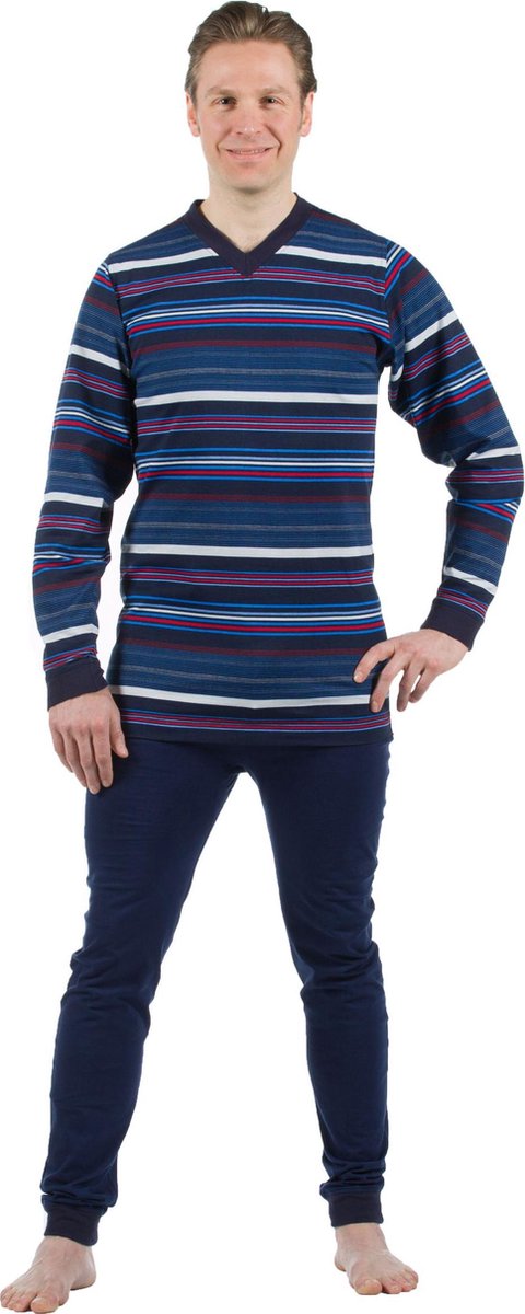 Goedkoopste Dessin hansop | Heren | Ritssluiting rug en kruis | Lange mouw/pijp | Strepen | XXL