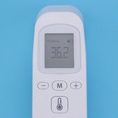 Draagbare thermometer - Non-contact - IR Infrarood – Thermometer - Digitale Thermometer - Voorhoofd - LCD – Koorts - Temperatuur Meter - met Achtergrondverlichting - voor alle leef