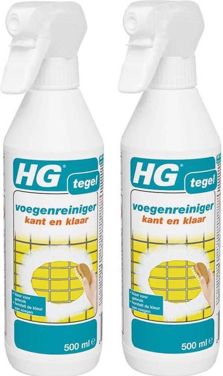 HG voegenreiniger kant en klaar 500ml - 2 Stuks !