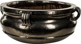 PTMD Cong bronze ceramic bowl on foot round l